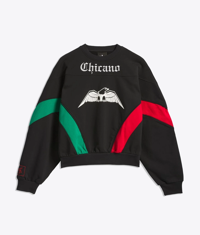 X WILLY CHAVARRIA FLEECE CREWNECK SWEATSHIRT