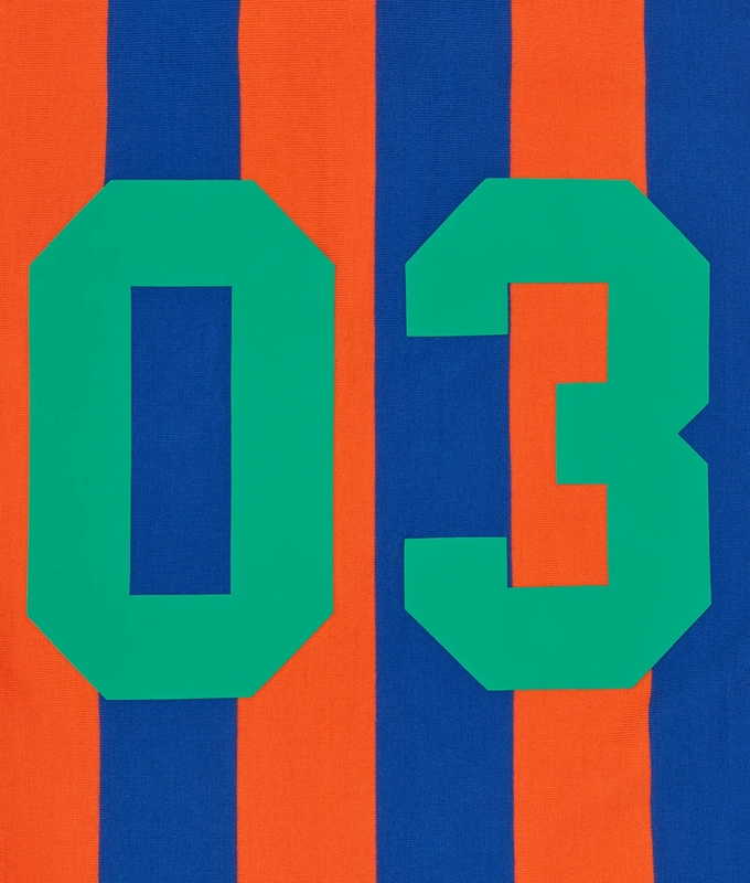 HEAVY STRIPE LONG SLEEVE RUGBY POLO