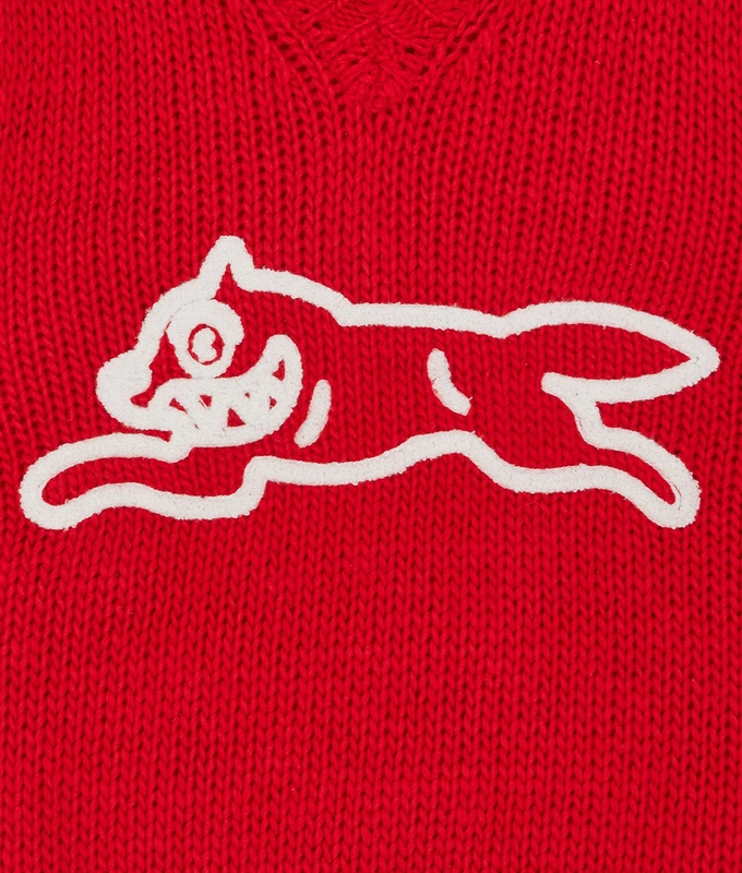 RUNNING DOG KNIT VEST