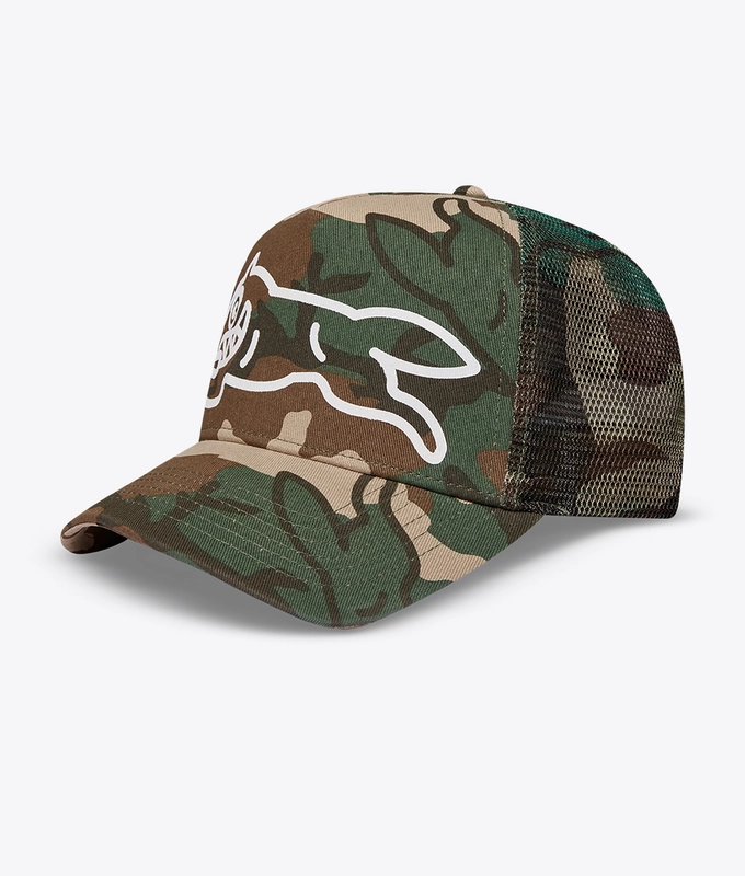 RUNNING DOG WOODLAND TRUCKER CAP