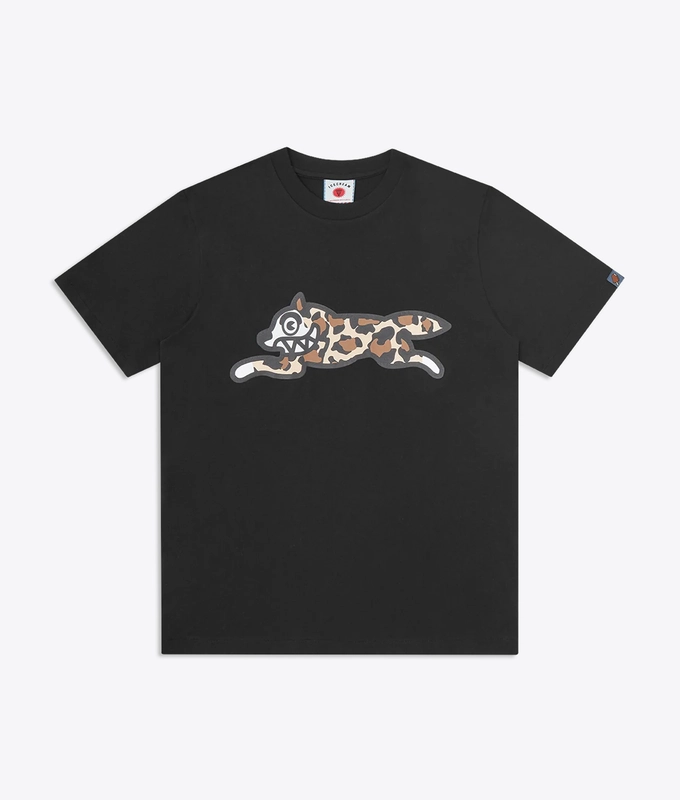 WOODLAND CAMO RUNNING DOG T-SHIRT