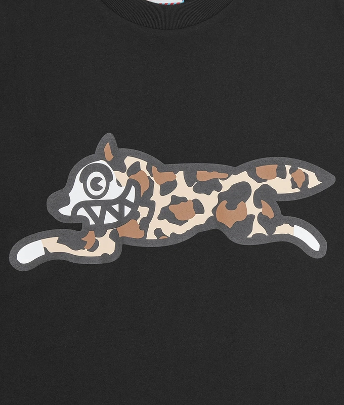 WOODLAND CAMO RUNNING DOG T-SHIRT
