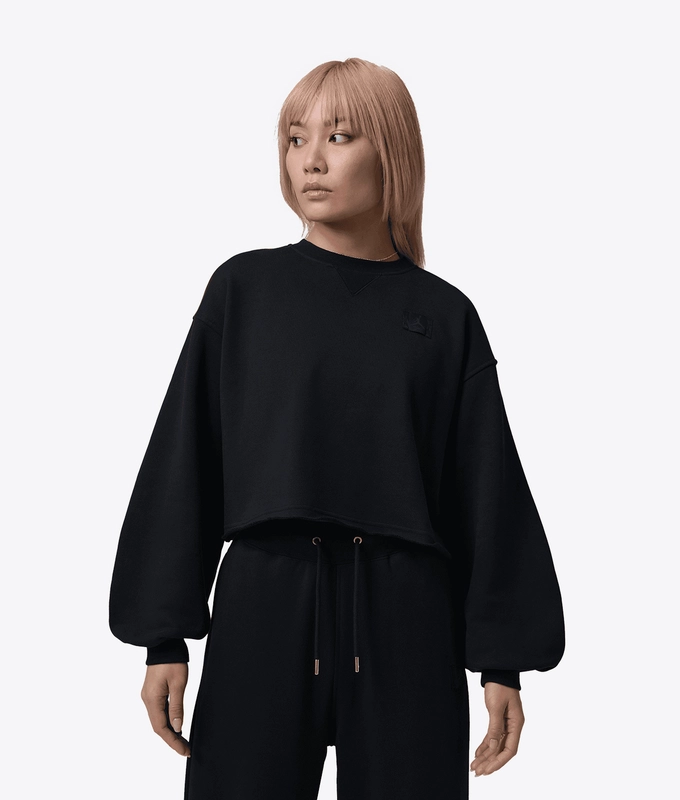 FLIGHT FLEECE FRENCH TERRY MOD CREW SWEATSHIRT