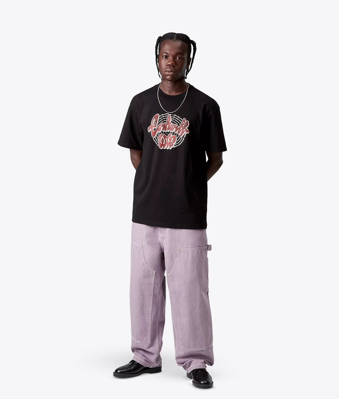 HEAVY STONE WASHED SHORT SLEEVE CHEDDA T-SHIRT