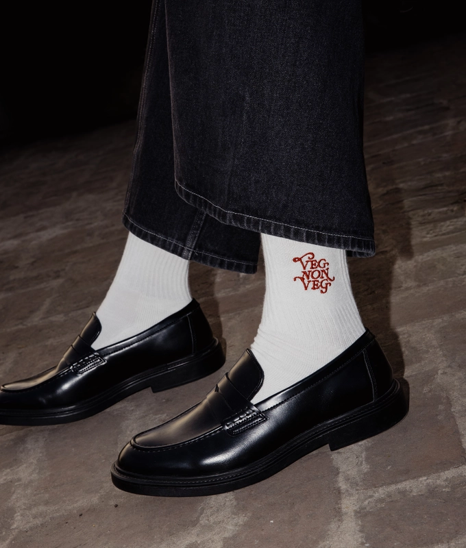 VegNonVeg Crew Socks