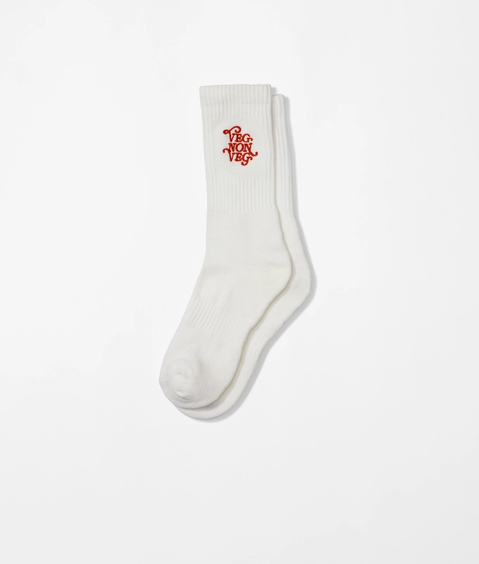 VegNonVeg Crew Socks