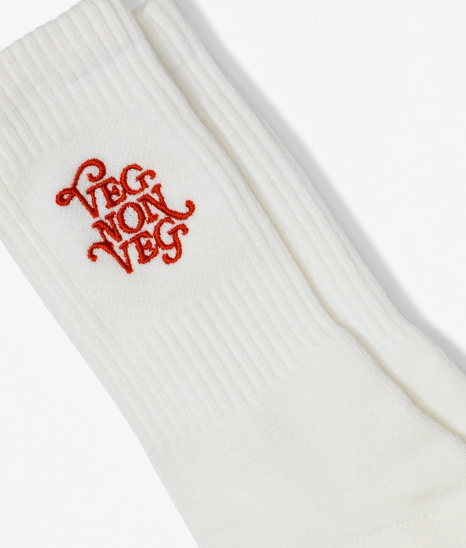 VegNonVeg Crew Socks