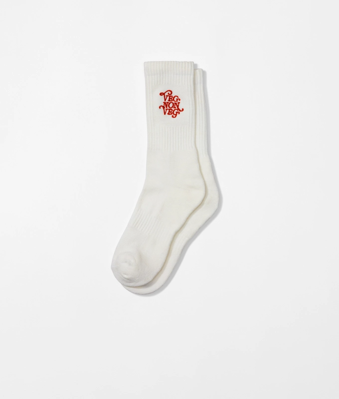 VegNonVeg Crew Socks