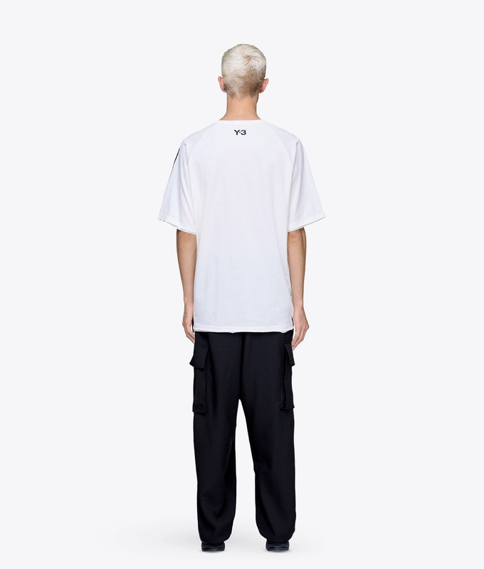 RAW EDGE 3-STRIPE TEE
