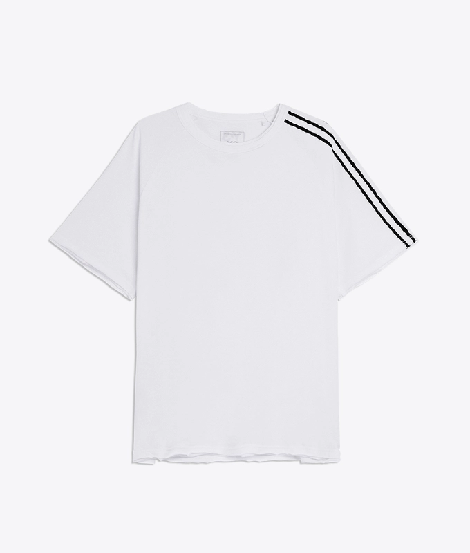 RAW EDGE 3-STRIPE TEE