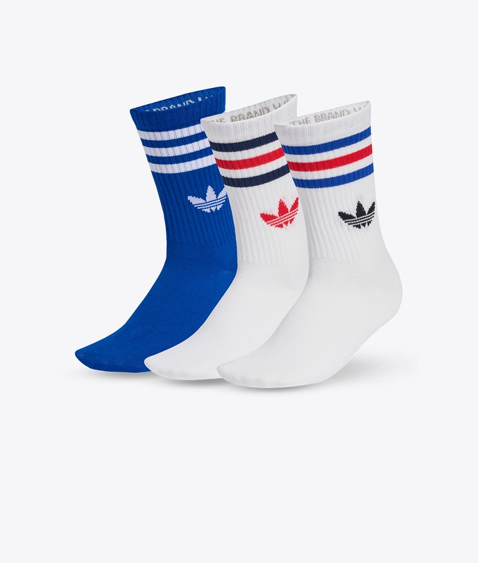 3-STRIPES CREW SOCKS 3 PAIRS