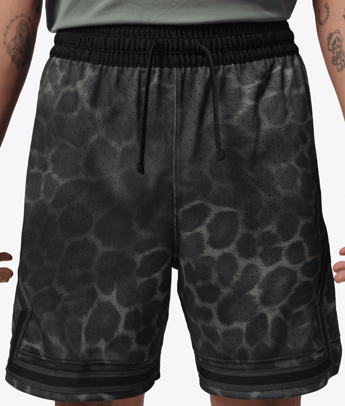 JORDAN SPORT DRI-FIT PRINTED DIAMOND SHORT