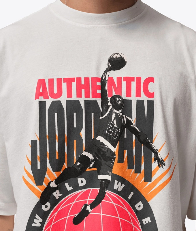 JORDAN REISSUE OVERSIZED GRAPHIC CREW T-SHIRT