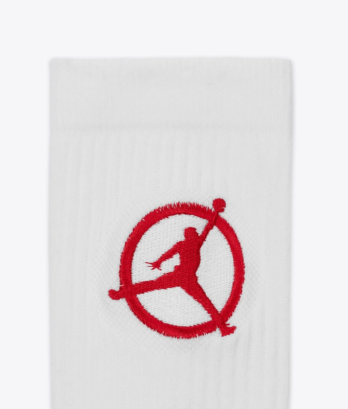 JORDAN EVERYDAY CUSHIONED POLY CREW SOCKS 1 PAIR