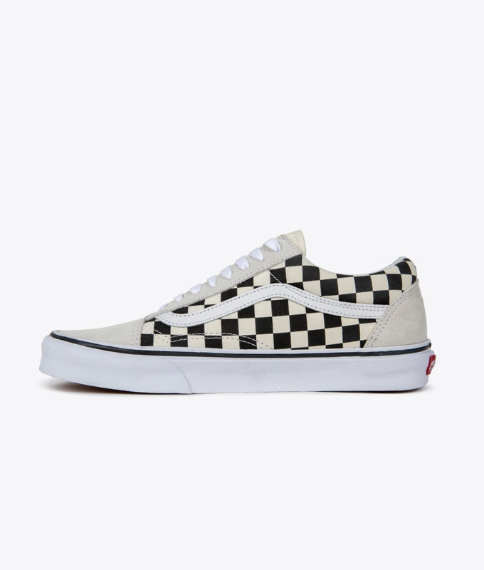 OLD SKOOL CHECKERBOARD 'WHITE / BLACK'