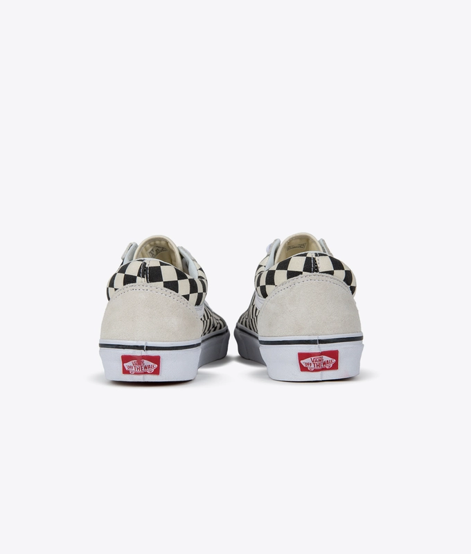 OLD SKOOL CHECKERBOARD 'WHITE / BLACK'