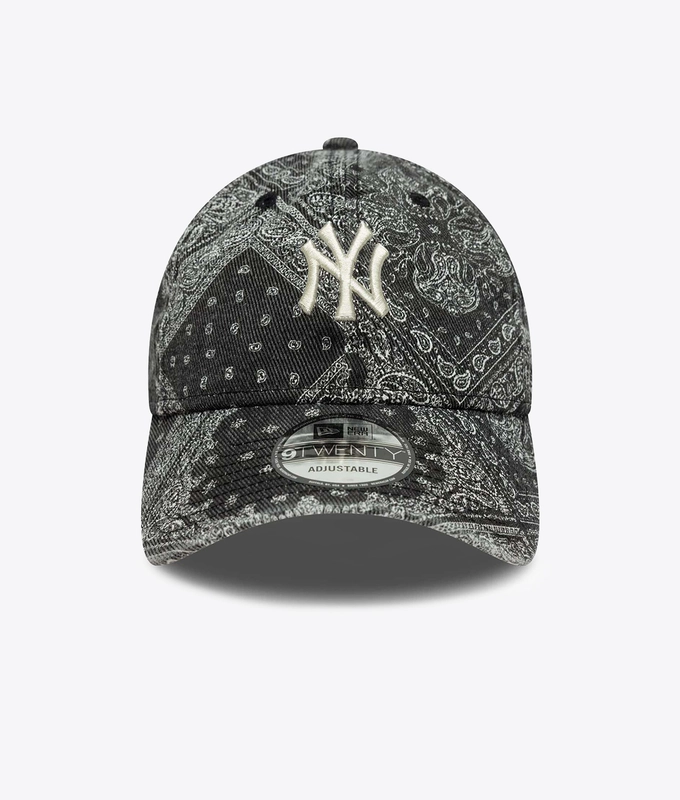 9TWENTY WASHED PAISLEY PRINTED NEW YORK YANKEES CAP