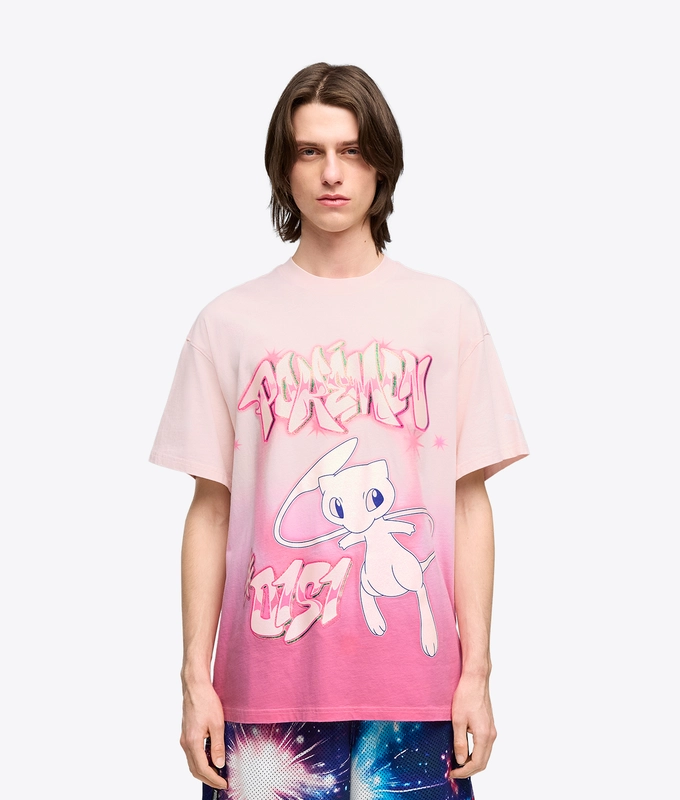 X POKEMON X HOOPS SHINY MEW TEE