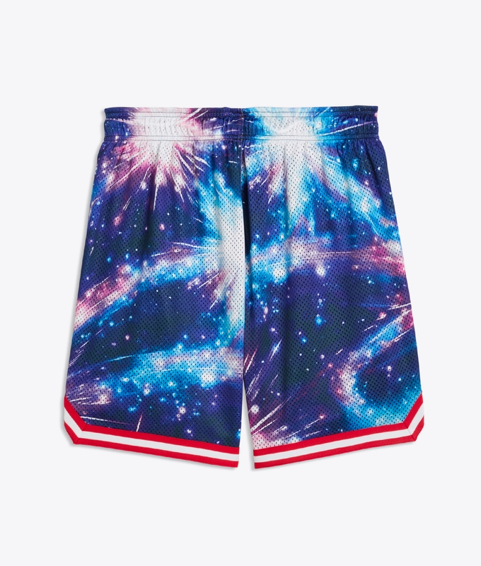 X POKEMON X HOOPS MEWTWO PRINTED SHORTS