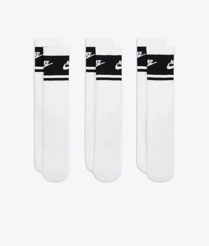 EVERYDAY ELEVATED CREW SOCKS 3 PAIRS