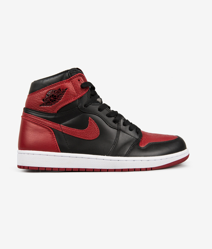 1 Retro High BLACK/VARSITY RED-WHITE