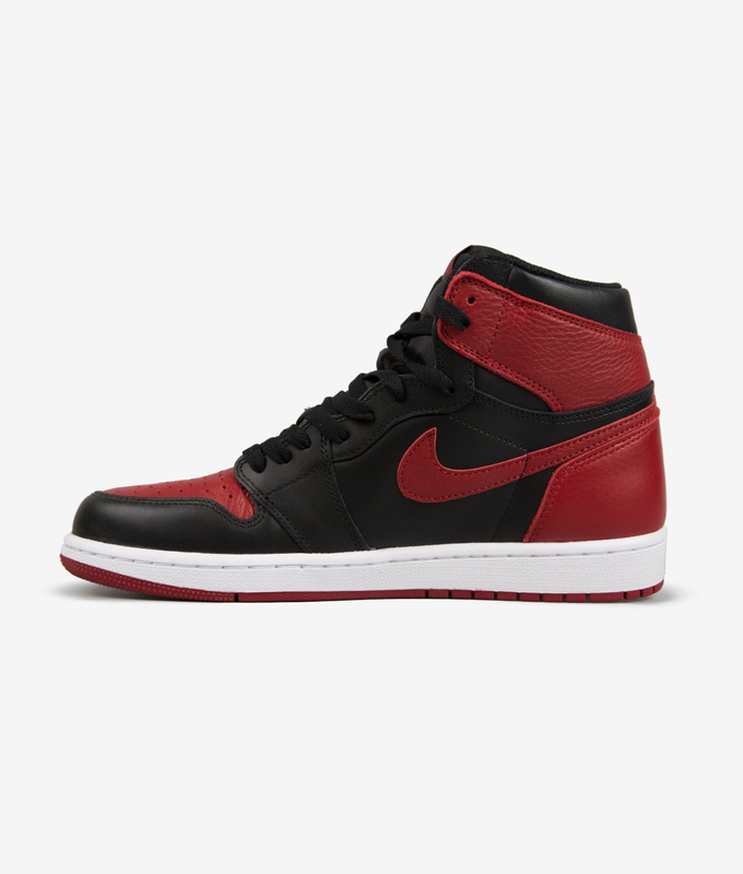 1 Retro High BLACK/VARSITY RED-WHITE