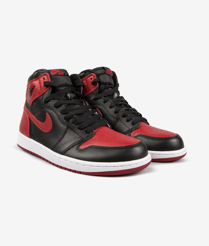 1 Retro High BLACK/VARSITY RED-WHITE