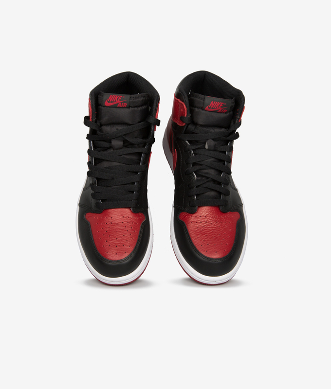 1 Retro High BLACK/VARSITY RED-WHITE