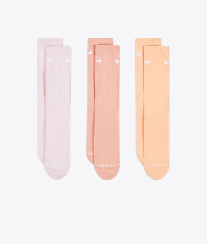 EVERYDAY ELEVATED CREW SOCKS 3 PAIRS