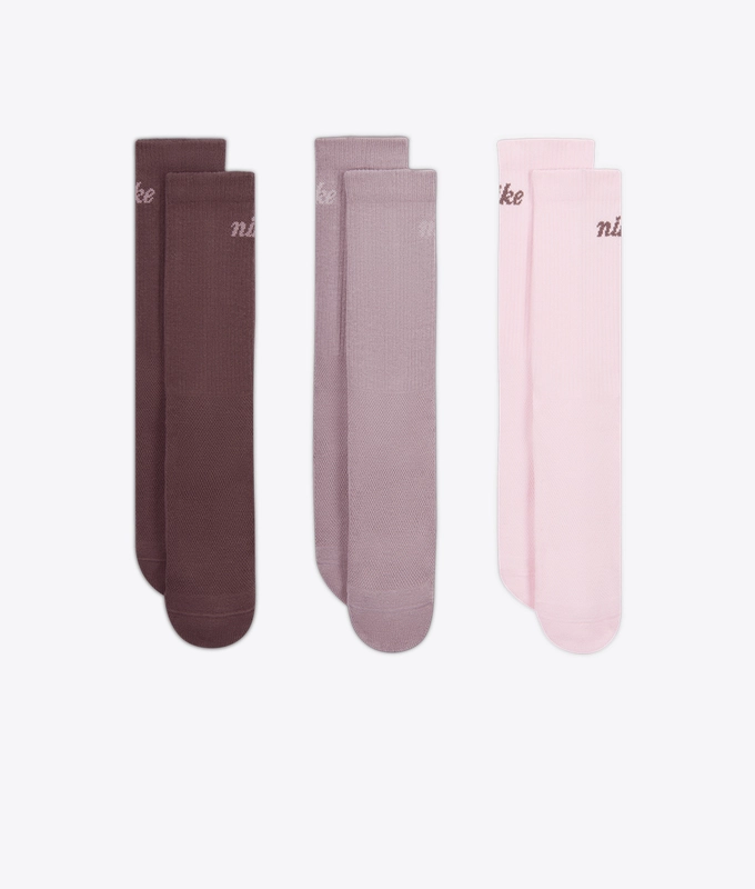 EVERYDAY ELEVATED CREW SOCKS 3 PAIRS