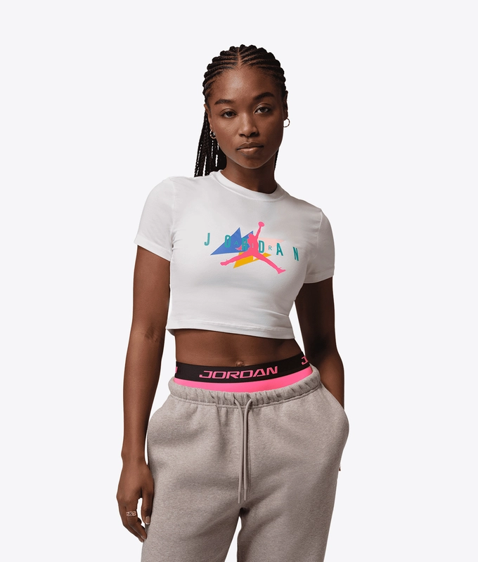 FLIGHT CROPPED GRAPHIC TEE