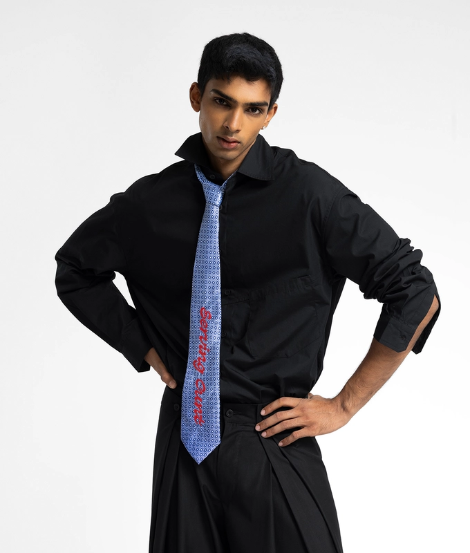 Panelled Shirt