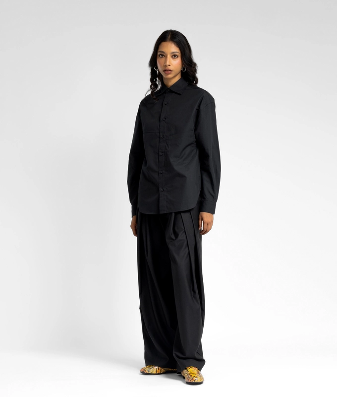 Panelled Shirt