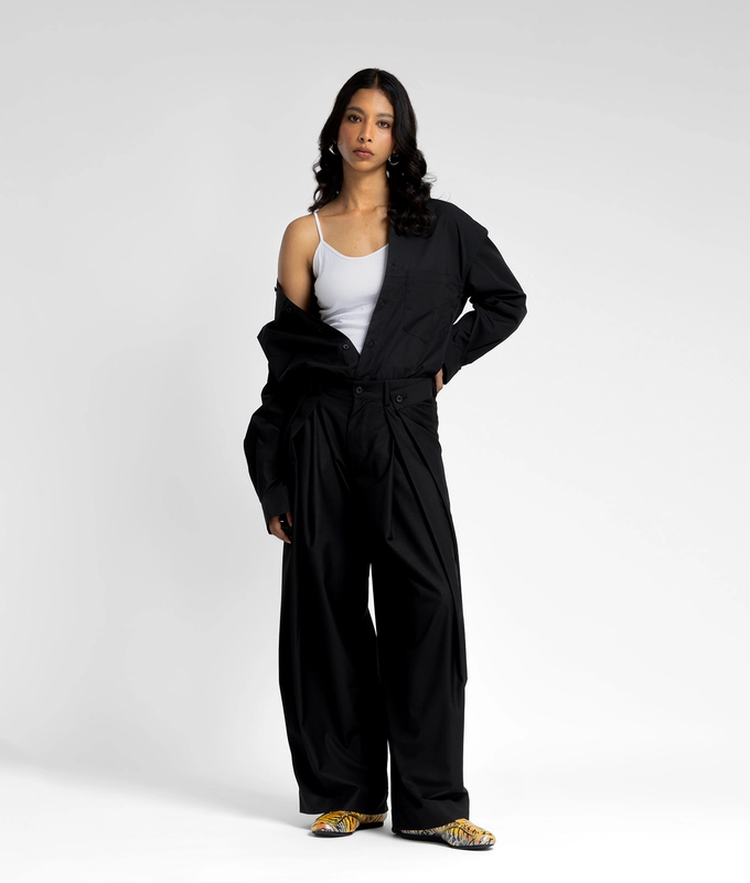 Panelled Shirt