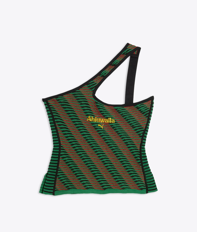 X AHLUWALIA T7 PRINTED TOP