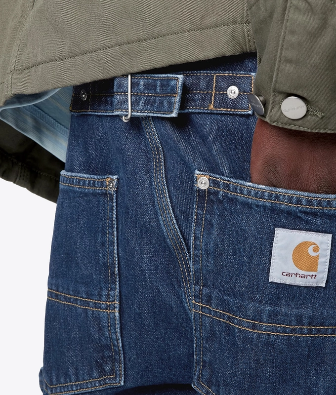 STONE WASHED BELMONT PANT