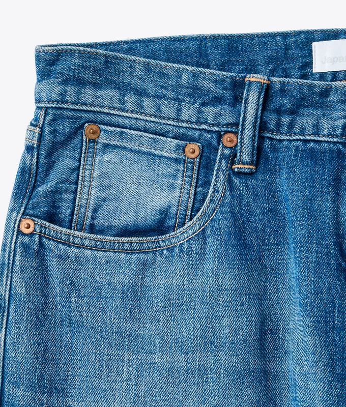 SELVEDGE WIDE JEANS