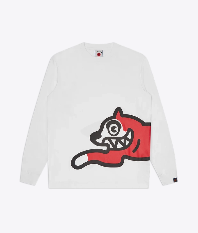 JUMBO RUNNING DOG LONG SLEEVE TEE