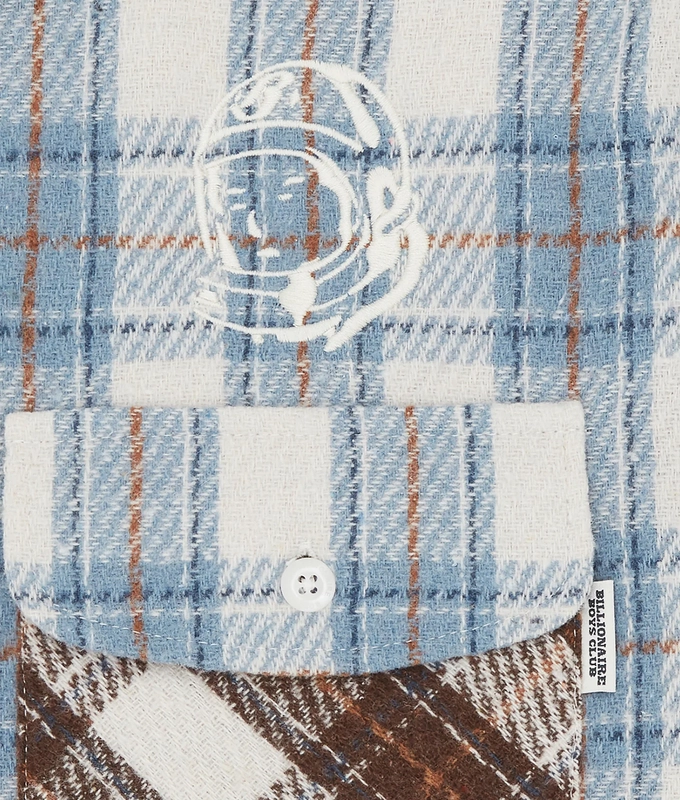ARCH LOGO PATCHWORK CHECK SHIRT