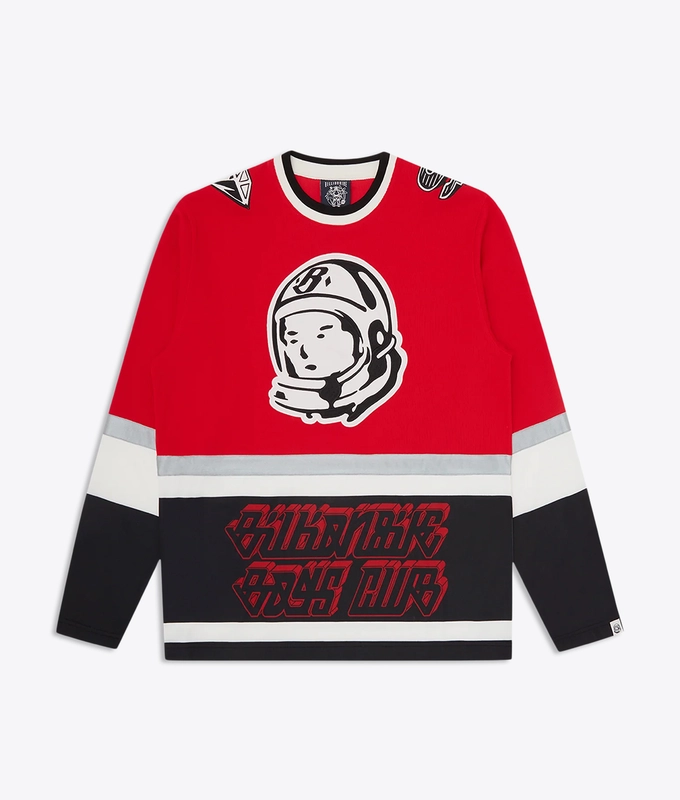 APPLIQUE ASTRO HOCKEY LONG SLEEVE TEE
