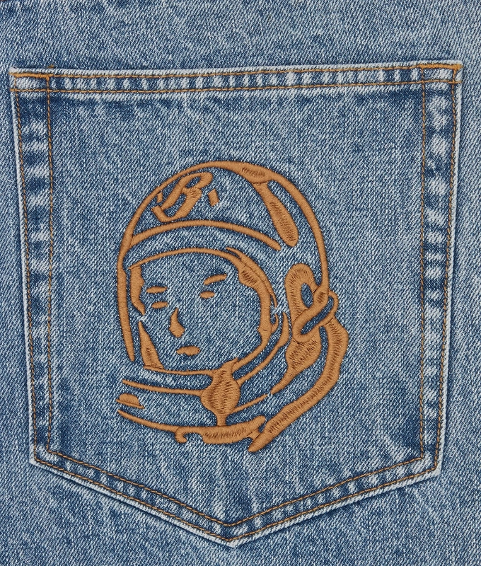 FADED ARCH LOGO DENIM PANT