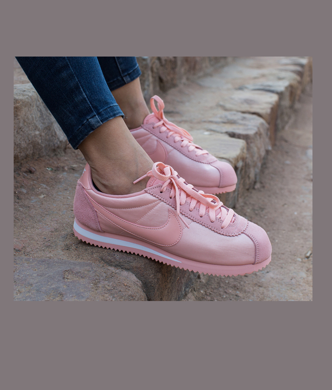 WMNS CLASSIC CORTEZ NYLON 'CORAL STARDUST'