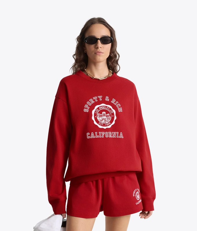 CALIFORNIA EMBLEM CREWNECK SWEATSHIRT