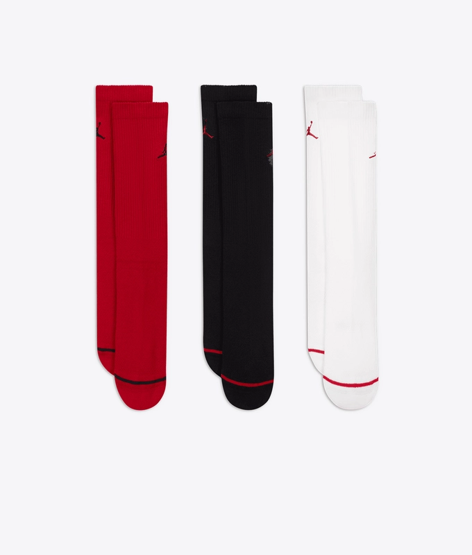 EVERYDAY ELEVATED CREW SOCKS 3 PAIRS