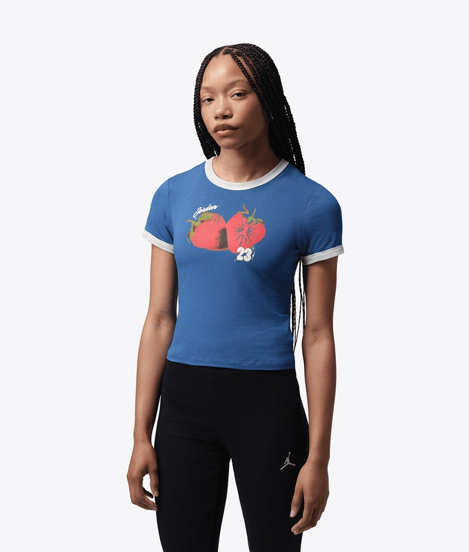 STRAWBERRY RINGER TEE