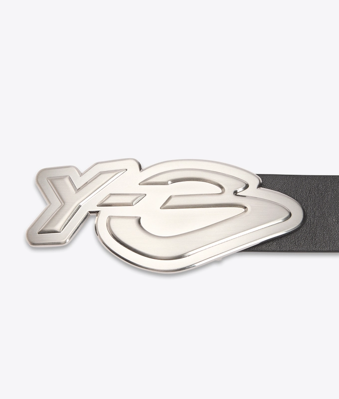 LEATHER GRAPHIC LOGO BELT