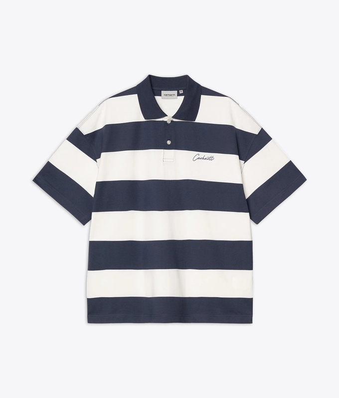 DELRAY STRIPED POLO