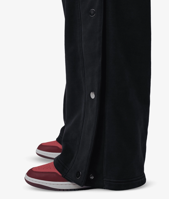 FLIGHT FLEECE FRENCH TERRY PRESS STUD PANT