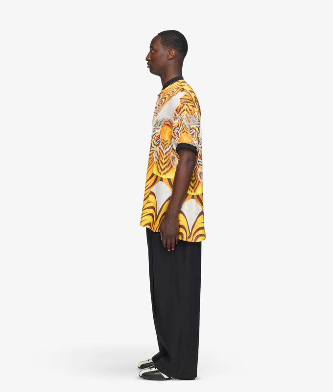 TIGER SATIN JERSEY