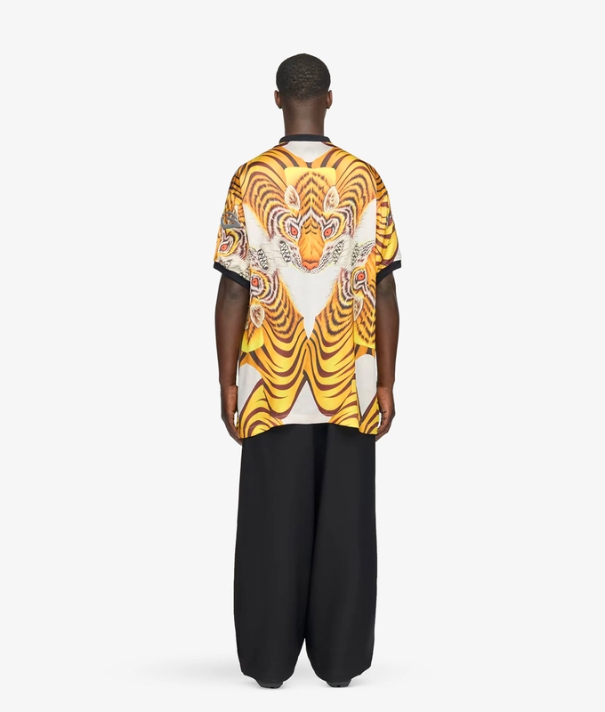 TIGER SATIN JERSEY